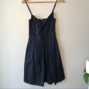 Banana Republic Linen Blend Navy Dress 0
